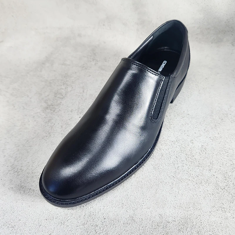 Easy to Wear Leather Shoe (Elastic on the Sides) - Image 4