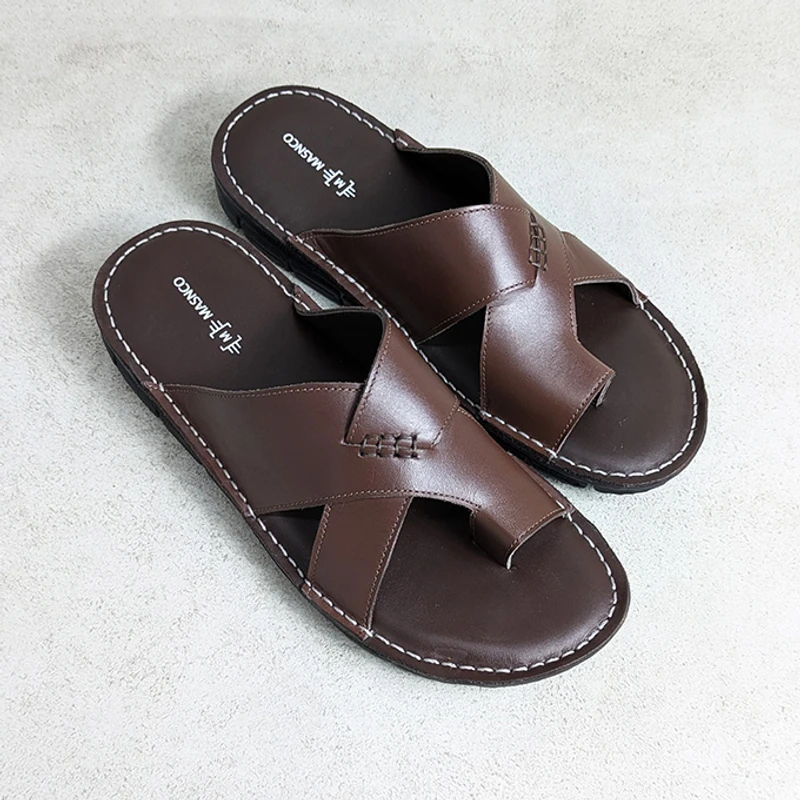 Lightweight & Comfortable Leather Sandal - Image 5