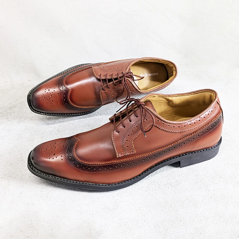 Men's Dress Shoe in Brown