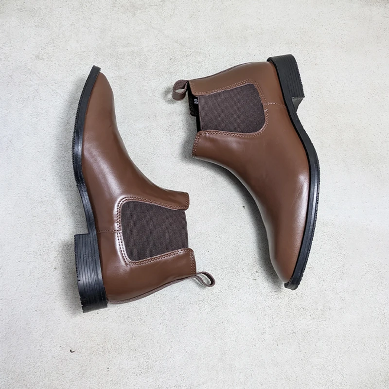 Men’s Leather Chelsea Boot - Image 7