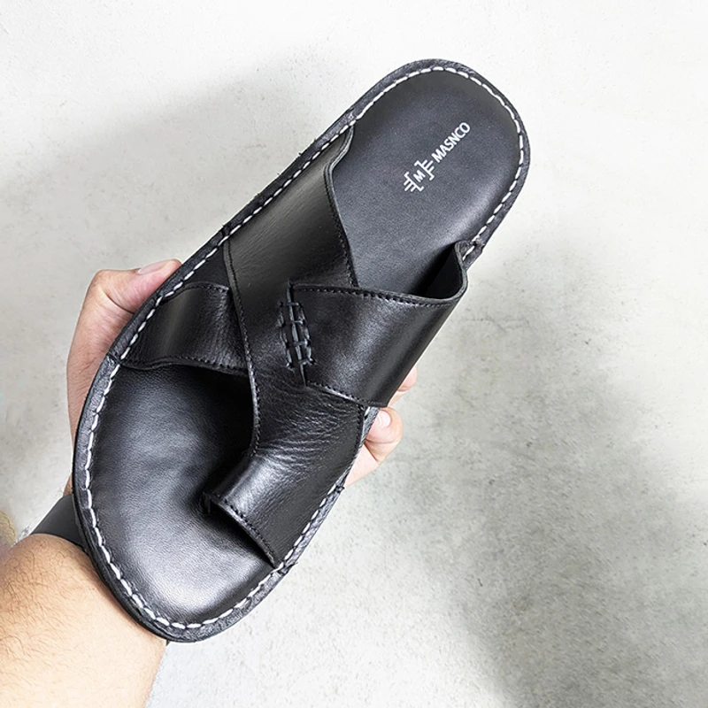 Lightweight & Comfortable Leather Sandal - Image 5