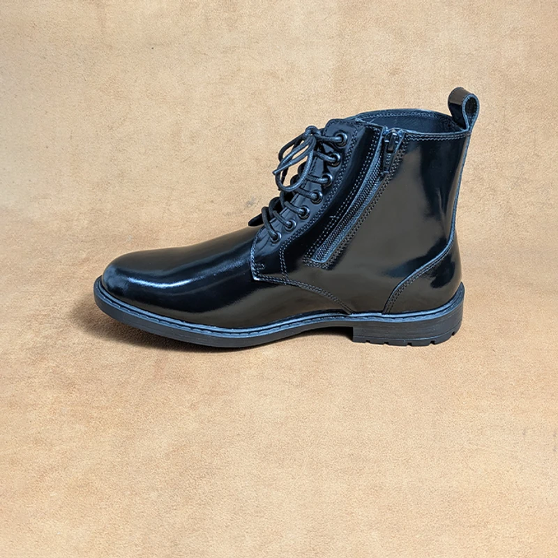 Men’s Derby Leather Boot - Image 3