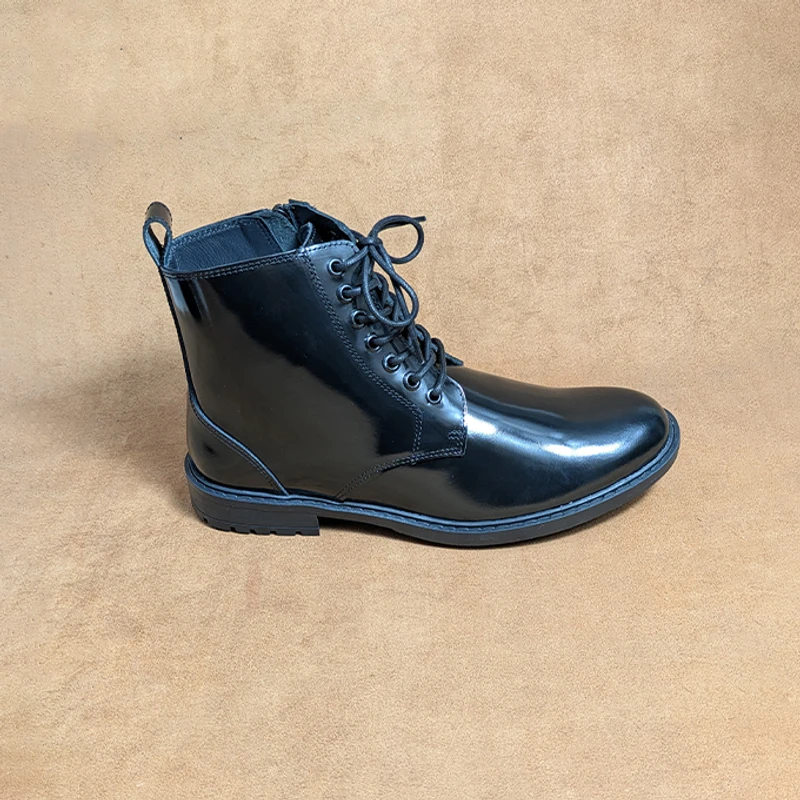 Men’s Derby Leather Boot - Image 4