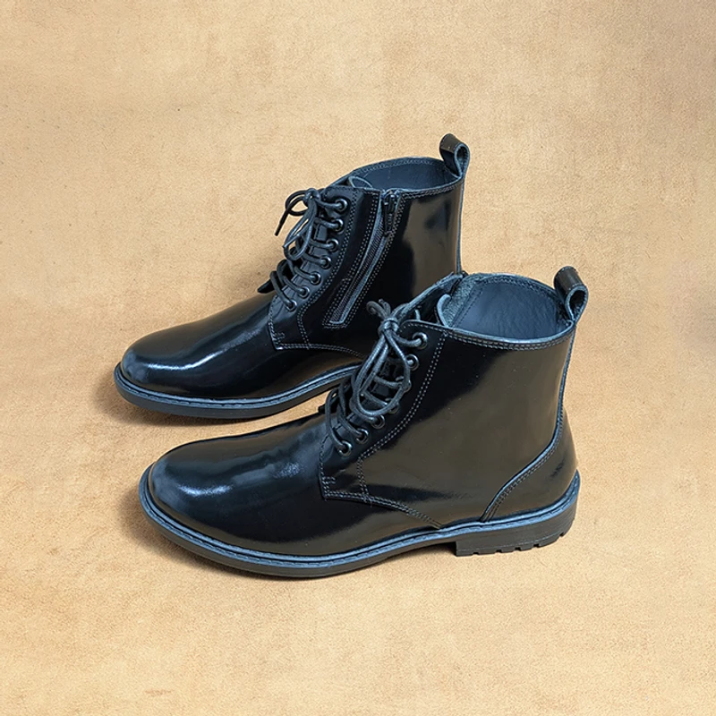Men’s Derby Leather Boot - Image 6