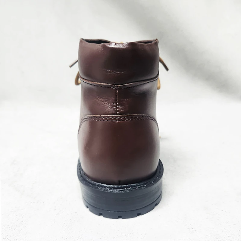 Men’s Leather Boot With Chain - Image 6