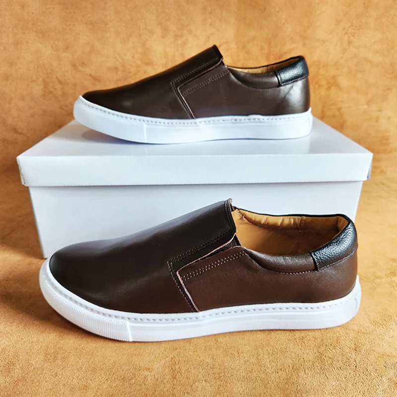 Lightweight  Leather Sneaker - Image 3