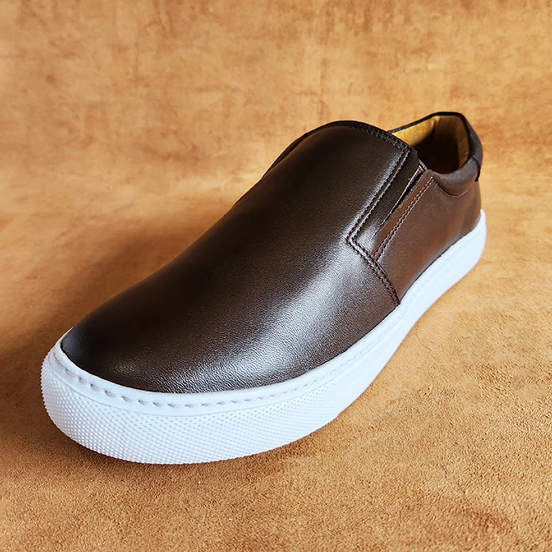 Lightweight  Leather Sneaker - Image 6