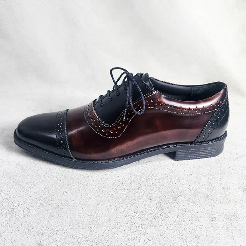 Men's Dress Shoe in Two Tone
