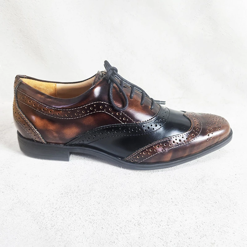 Men's Dress Shoe in Two Tone