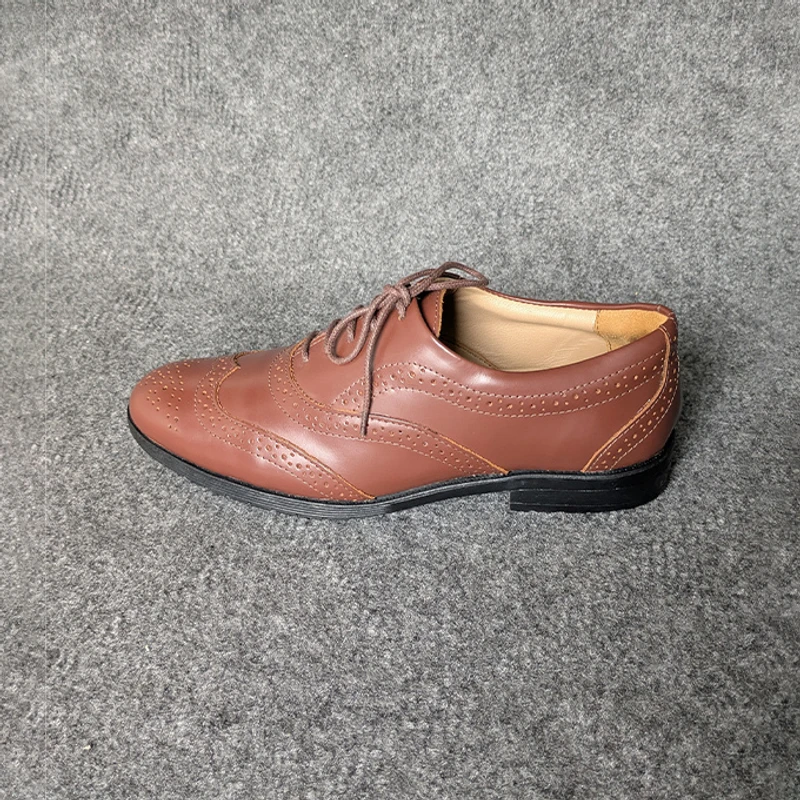 Formal Brogue Leather Shoes for Men - Image 6