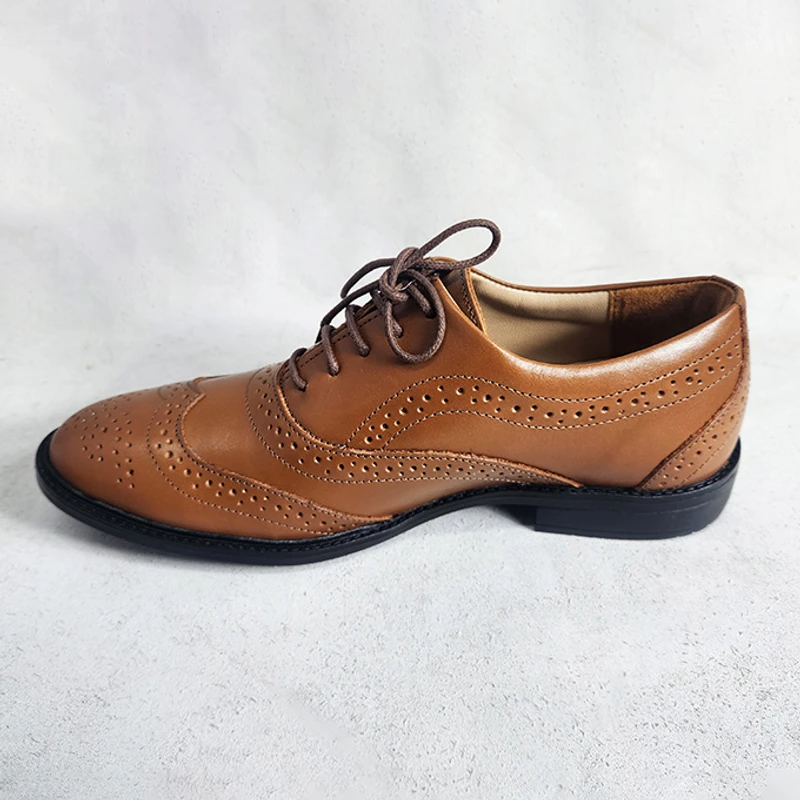 Formal Leather Brogue Shoes for Men