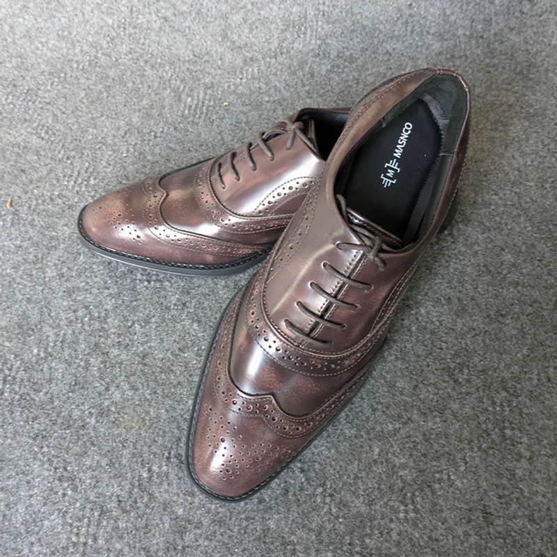 Elegant Italian-Style Brogue Shoes