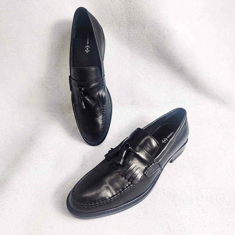 Premium Casual Shoe In Black - Image 4