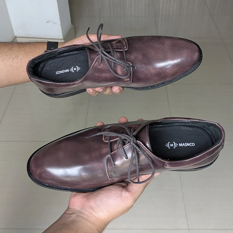 Premium Brush Off Leather Shoe - Image 5