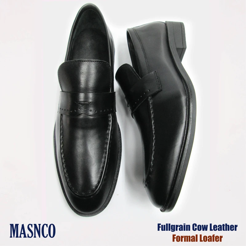 Comfortable Leather Loafer In Black