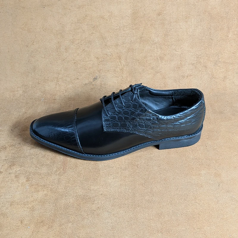 Derby Office Shoe (With Hidden Elastic for Easy Wear)