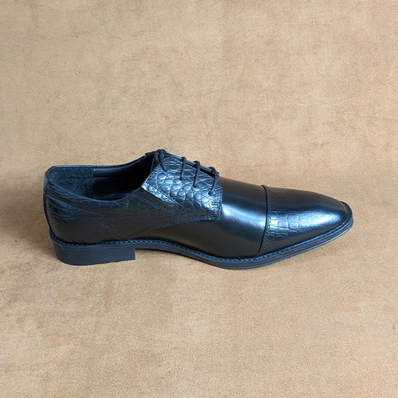 Derby Office Shoe (With Hidden Elastic for Easy Wear) - Image 5