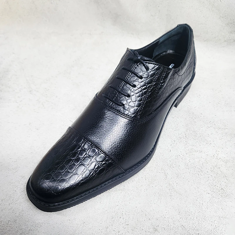 Formal Leather Shoes for Men (Hidden Elastic for Easy Wear)