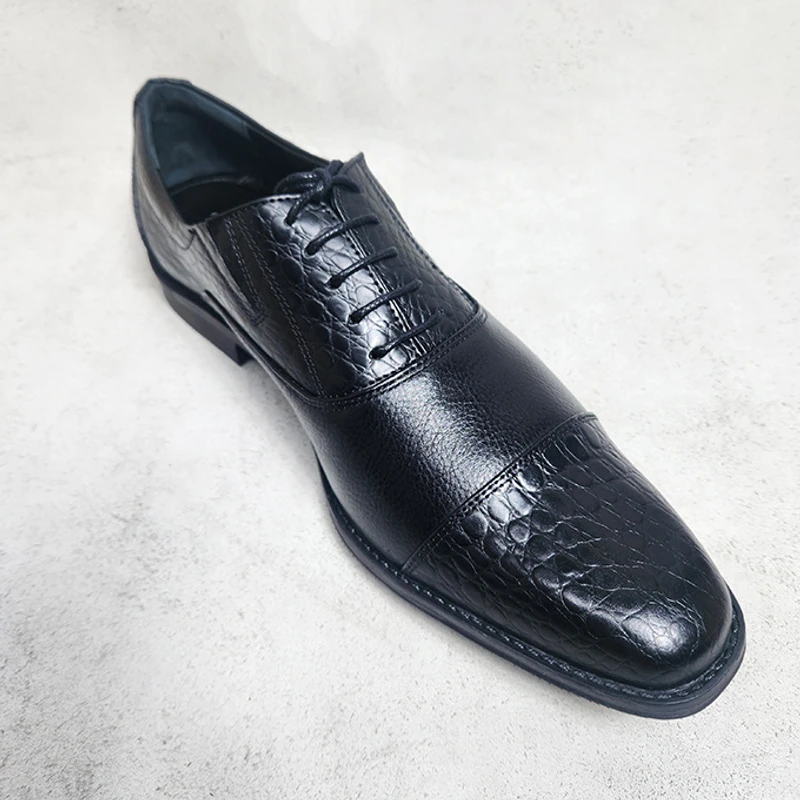 Formal Leather Shoes for Men (Hidden Elastic for Easy Wear) - Image 3