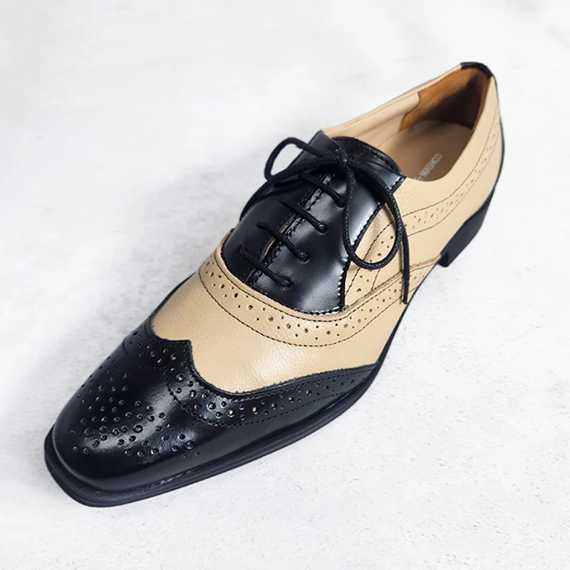 Men's Dress Shoe in Two Tone