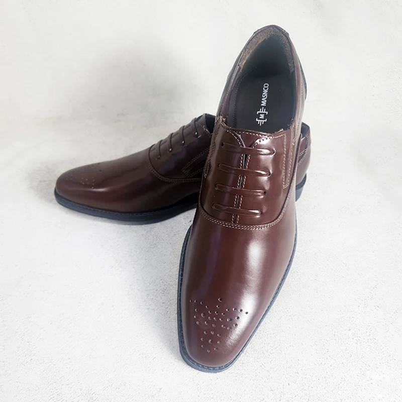 Formal Slip-On Leather Shoe DBR - Image 4