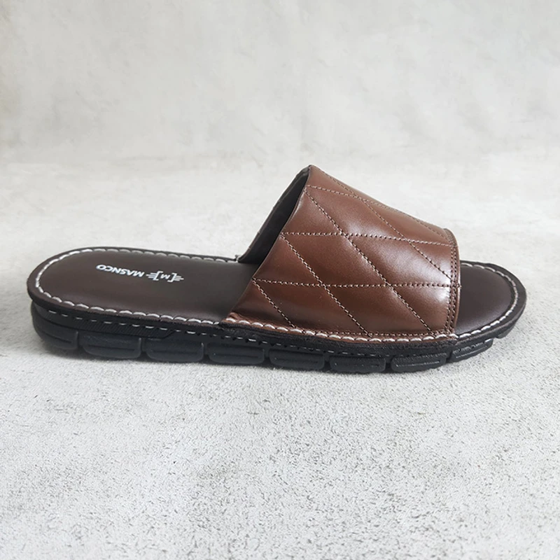 Leather Slider with maximum comfort in DBR - Image 4