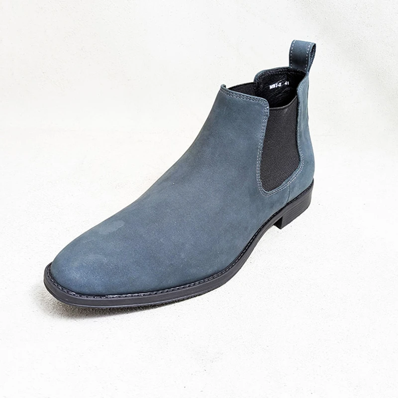 Premium Nubuck Leather Chelsea Boot