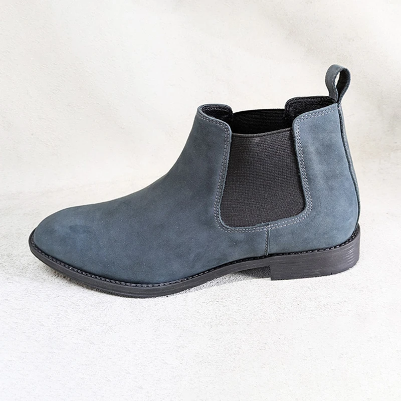 Premium Nubuck Leather Chelsea Boot - Image 4
