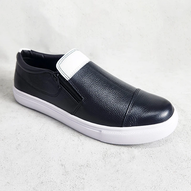 Lightweight 100% Leather Sneaker - Image 3