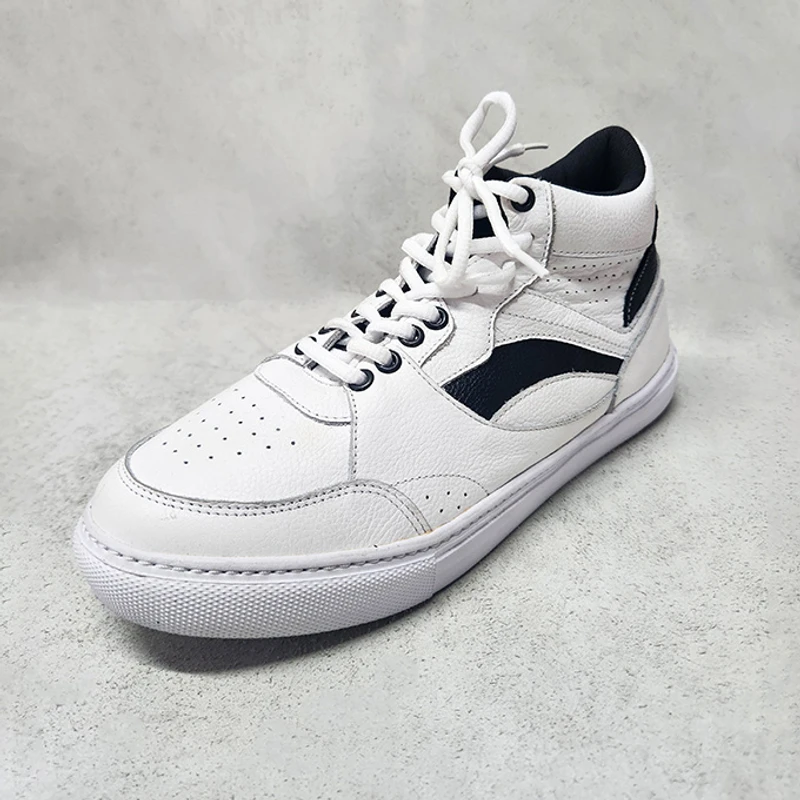 Men's High Ankle Leather Sneaker - Image 3