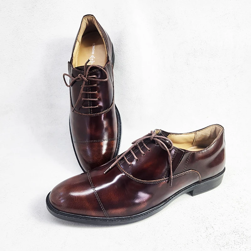 Formal Leather Shoes for Men (Hidden Elastic for Easy Wear)