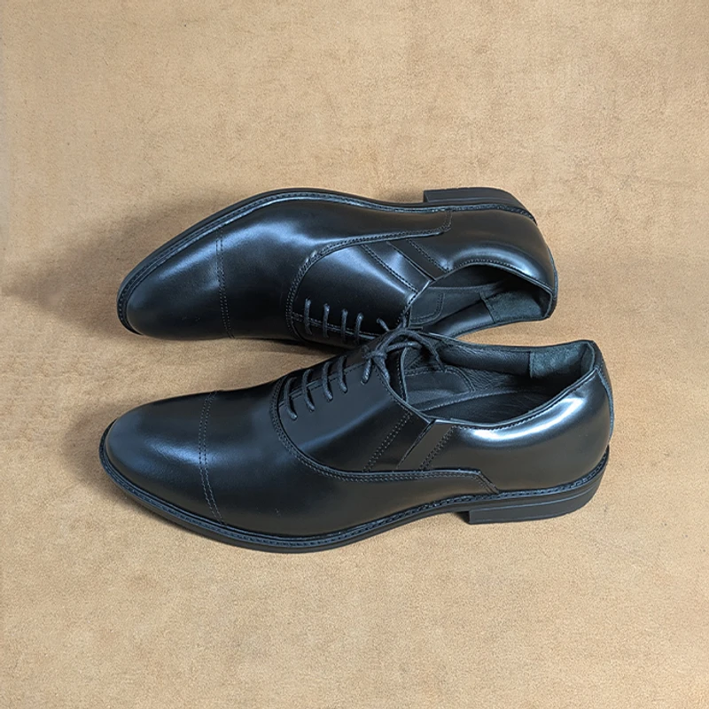 Formal Leather Shoes for Men (Hidden Elastic for Easy Wear) - Image 3