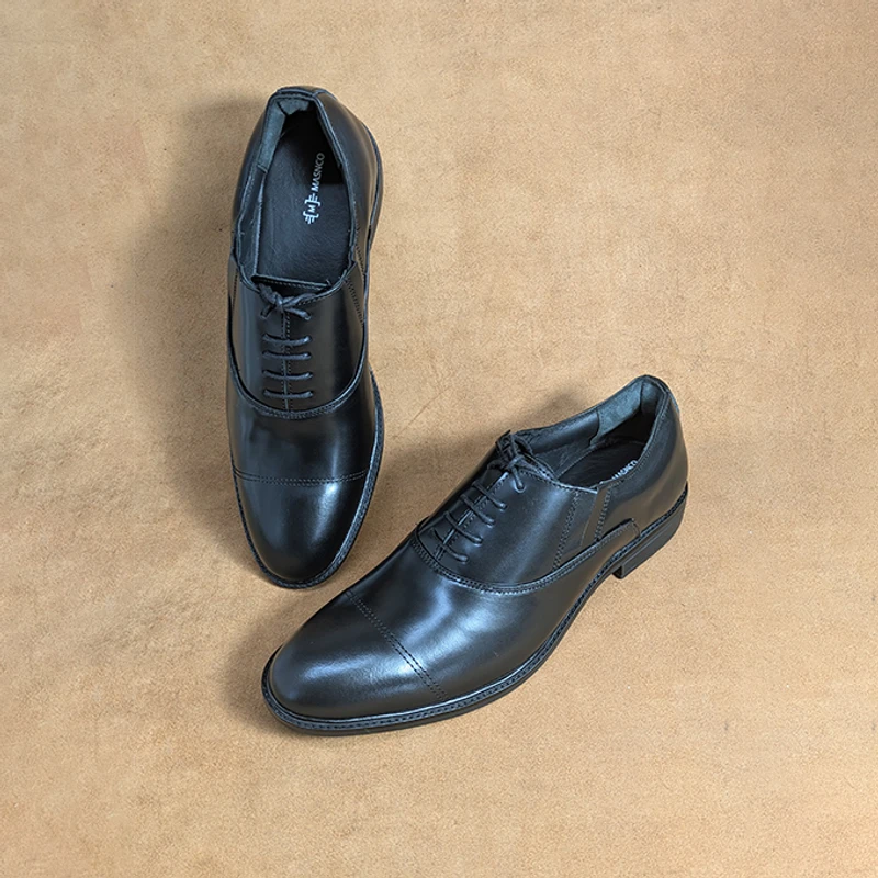 Formal Leather Shoes for Men (Hidden Elastic for Easy Wear) - Image 4