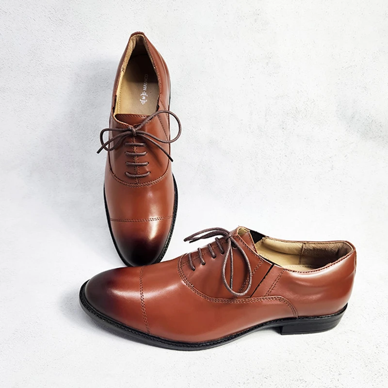 Formal Leather Shoes for Men (Hidden Elastic for Easy Wear) - Image 6