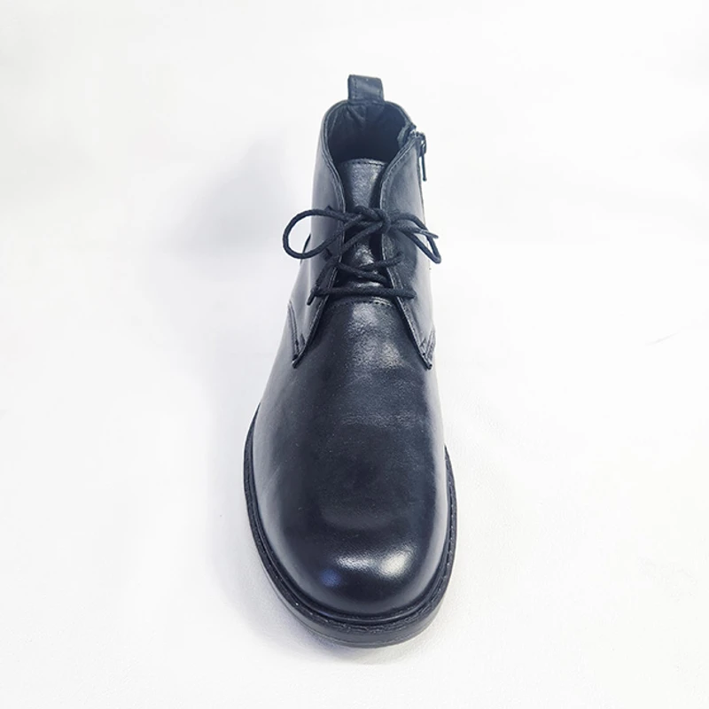 Men’s Leather Chukka Boot with Chain - Image 3