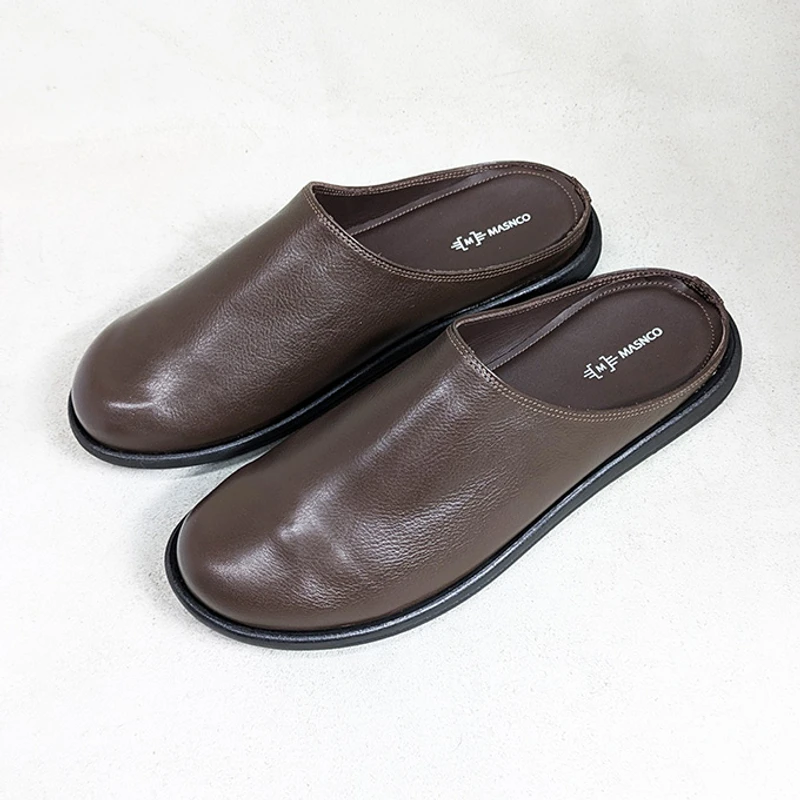 Lightweight Half Shoe in Brown