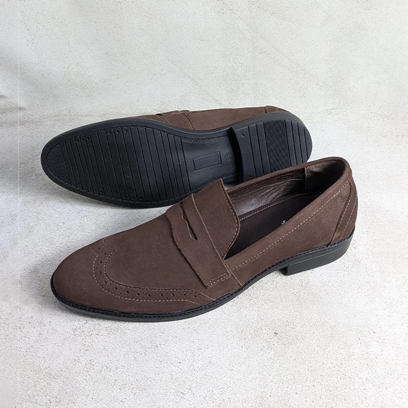 Men's Premium Nubuck Leather Shoe - Image 3