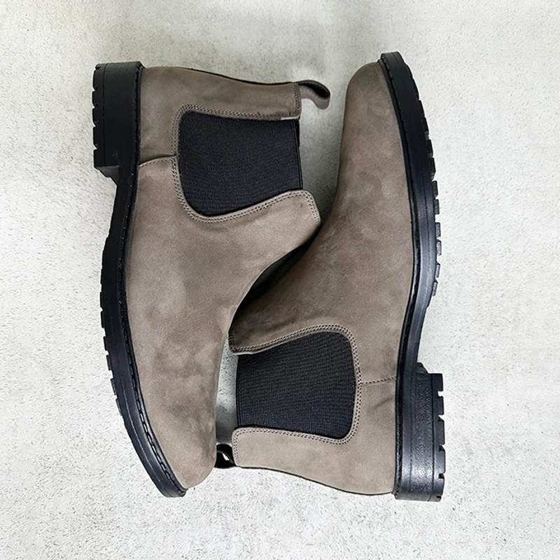 Premium Nubuck Leather Chelsea Boot - Image 3