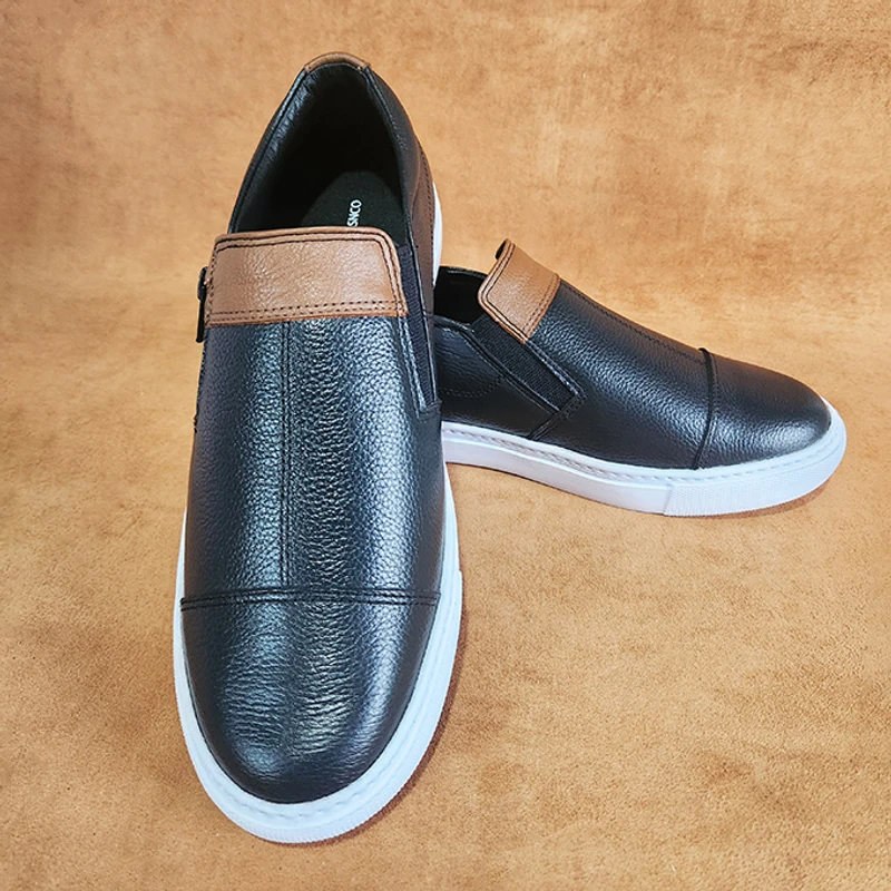 Lightweight 100% Leather Sneaker - Image 4