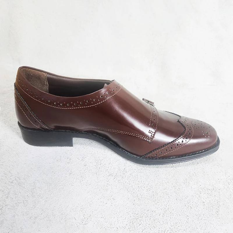 Premium Double Monk Shoe (DBR) - Image 3