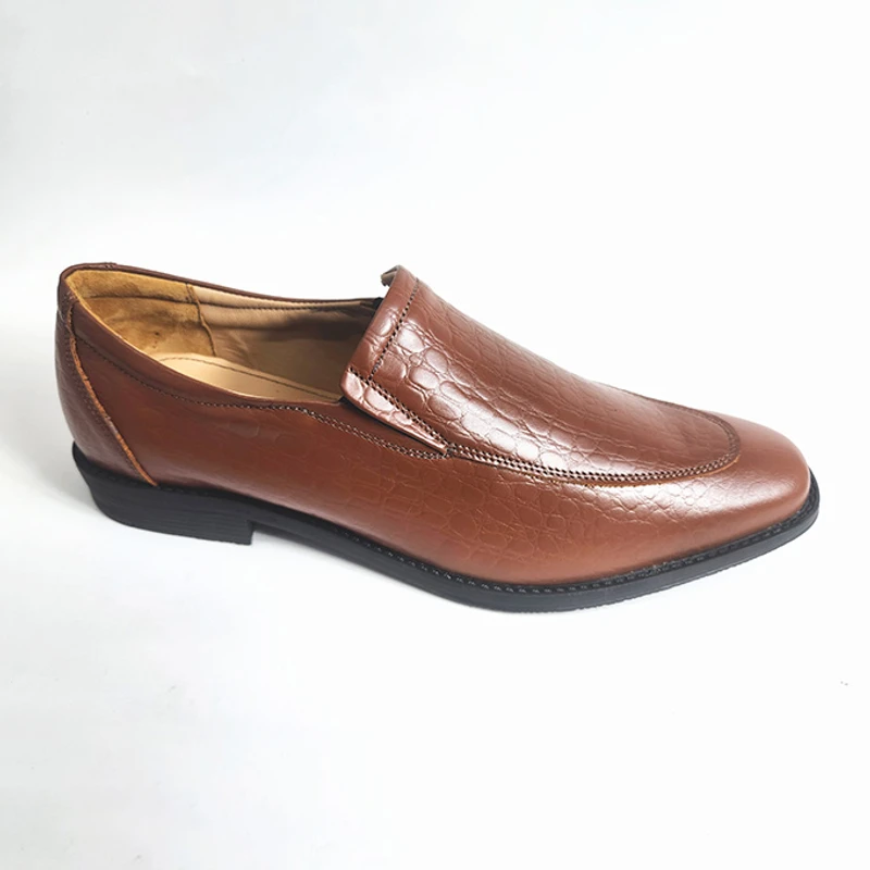 Slip-on Leather Shoe for Men in LBR Croco