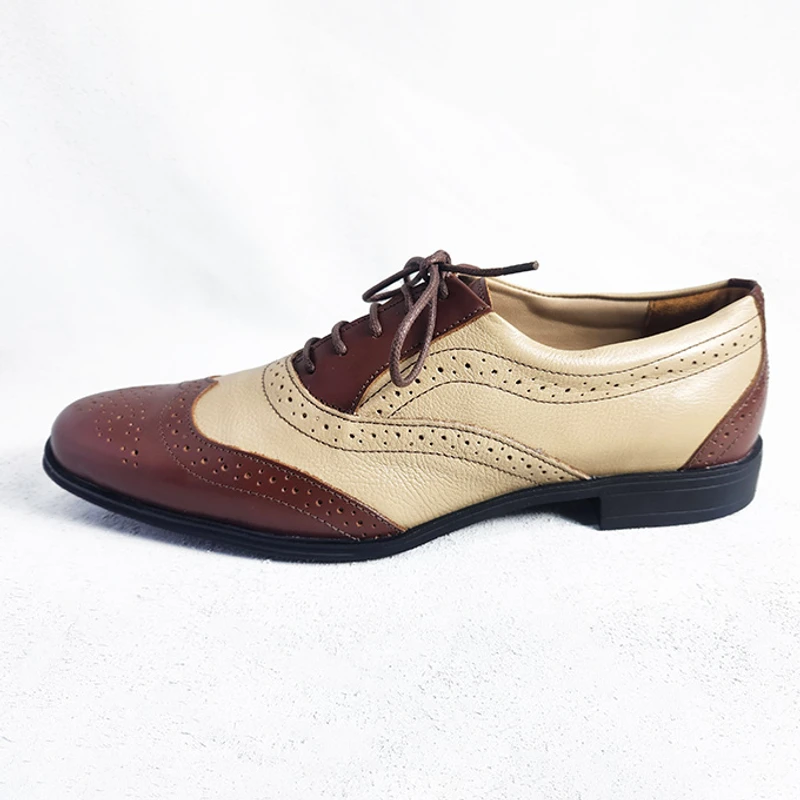 Men's Dress Shoe in Two Tone
