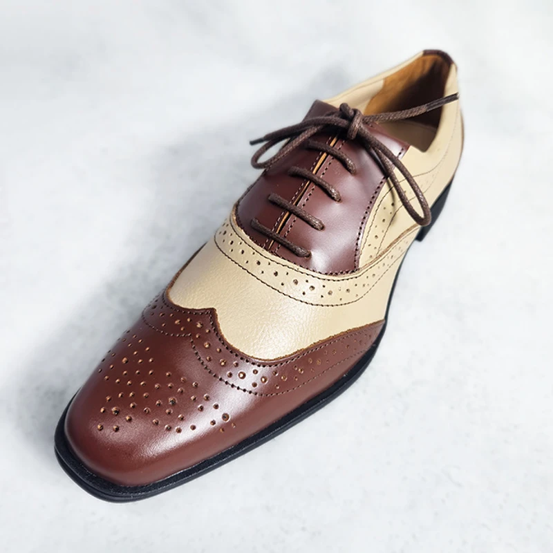 Men's Dress Shoe in Two Tone