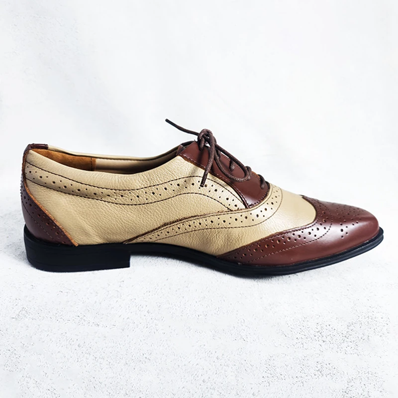 Men's Dress Shoe in Two Tone - Image 3