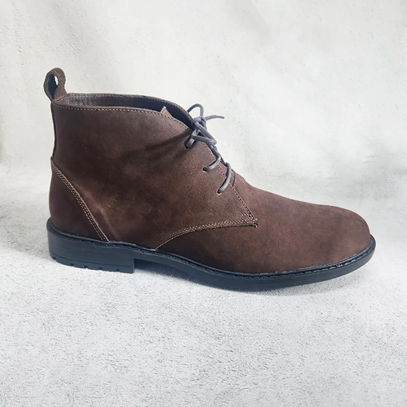 Premium Nubuck Leather Chukka Boots