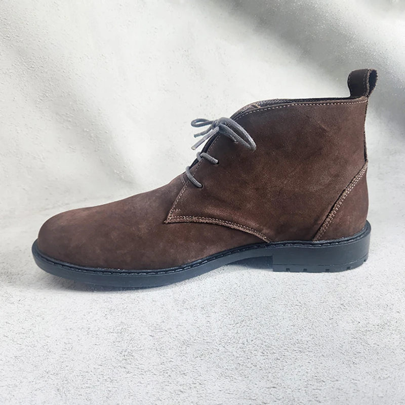 Premium Nubuck Leather Chukka Boots