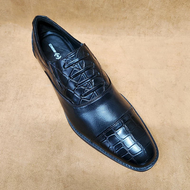 Formal Slip-On Leather Shoe Black - Image 4