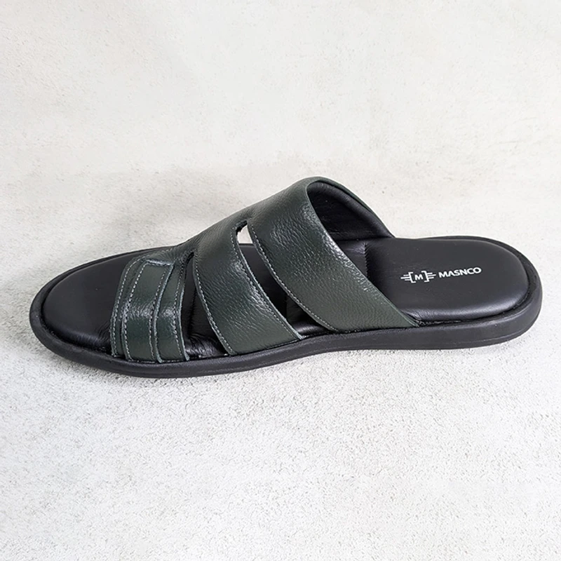 Men’s Leather Sandal - Image 3