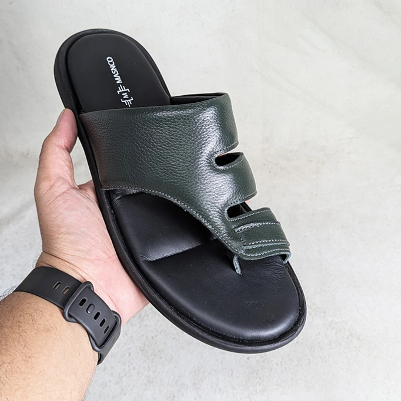 Men’s Leather Sandal - Image 4