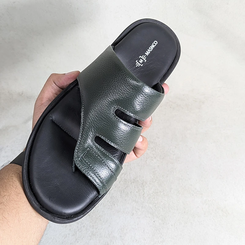Men’s Leather Sandal - Image 5
